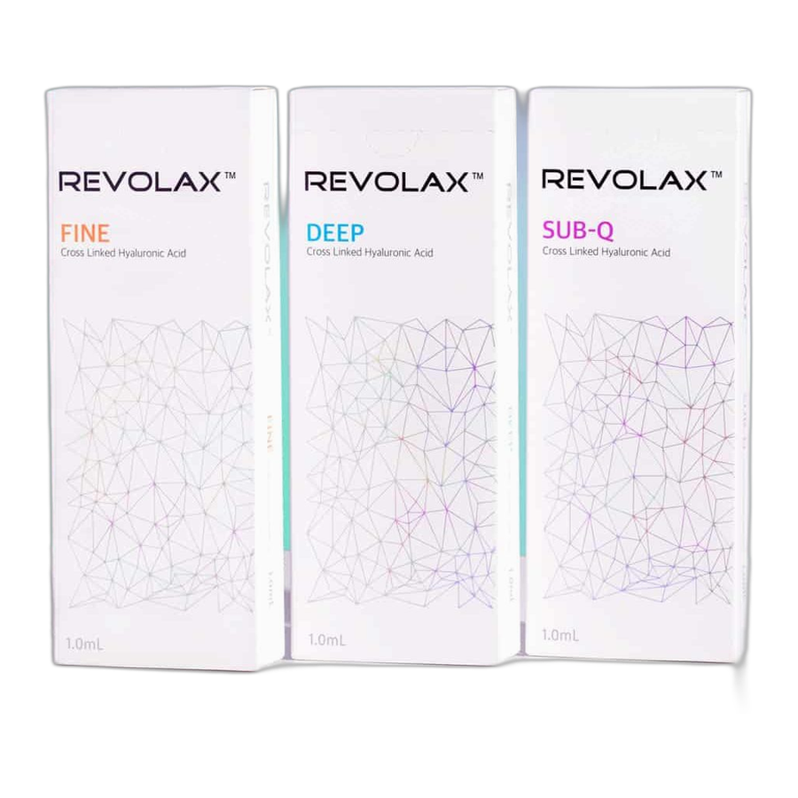 Pack de 10 Revolax – Relleno de Ácido Hialurónico para Labios y Pómulos